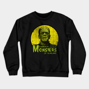 Famous Monsters The Creature // Frankenstein Crewneck Sweatshirt